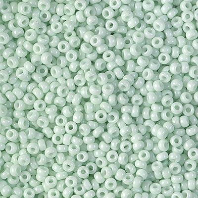 Miyuki rocailles 8-3318-1 Opaque Light Mint 8/0 (3mm) - 5 gram-Kralen-Kraaltjes van Renate