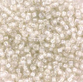 Miyuki rocailles 8-3637 Fancy lined soft white 8/0 - 5 gram-Kralen-Kraaltjes van Renate