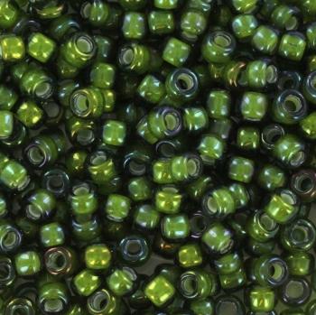 Miyuki rocailles 8/0 Chartreuse green 8-3764-Kraaltjes van Renate