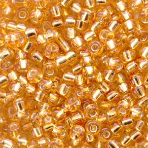 Miyuki rocailles 8/0 Silverlined dark gold 8-4-Kraaltjes van Renate