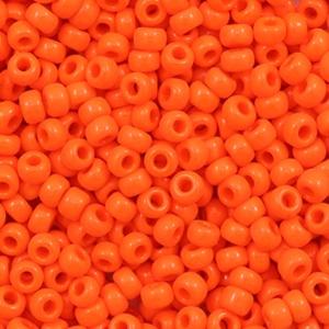 Miyuki rocailles 8/0 Opaque orange - 5 gram-Kraaltjes van Renate