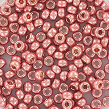 Miyuki rocailles 8/0 Duracoat galvanized dark coral - 5 gram-Kralen-Kraaltjes van Renate