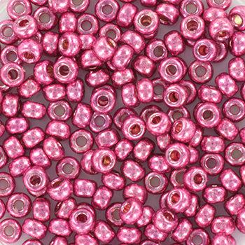 Miyuki rocailles 8/0 Duracoat galvanized hot pink - 5 gram-Kralen-Kraaltjes van Renate