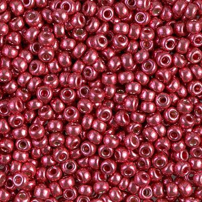 Miyuki rocailles 8-4211 duracoat galvanized light cranberry 8/0 (3mm) - 5 gram-Kralen-Kraaltjes van Renate