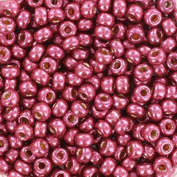 Miyuki rocailles 8-4219 duracoat galvanized magenta 8/0 (3mm) - 5 gram-Kralen-Kraaltjes van Renate