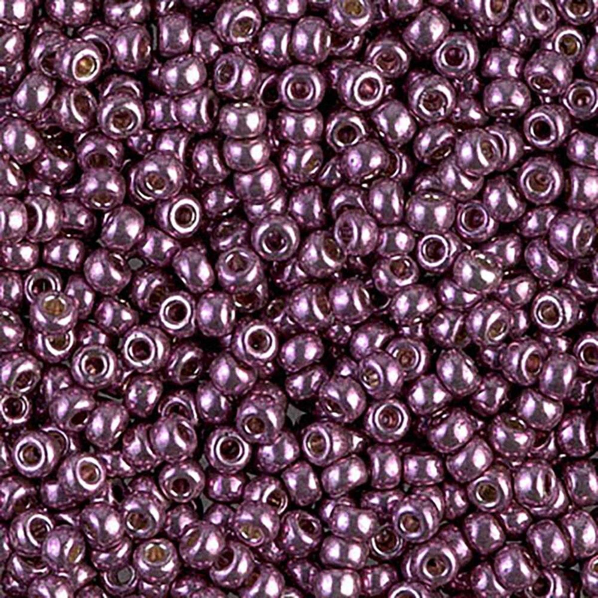 Miyuki rocailles 8-4220 duracoat galvanized eggplant 8/0 (3mm) - 5 gram-Kralen-Kraaltjes van Renate