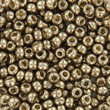 Miyuki rocailles 8/0 Duracoat galvanized pewter - 5 gram-Kraaltjes van Renate