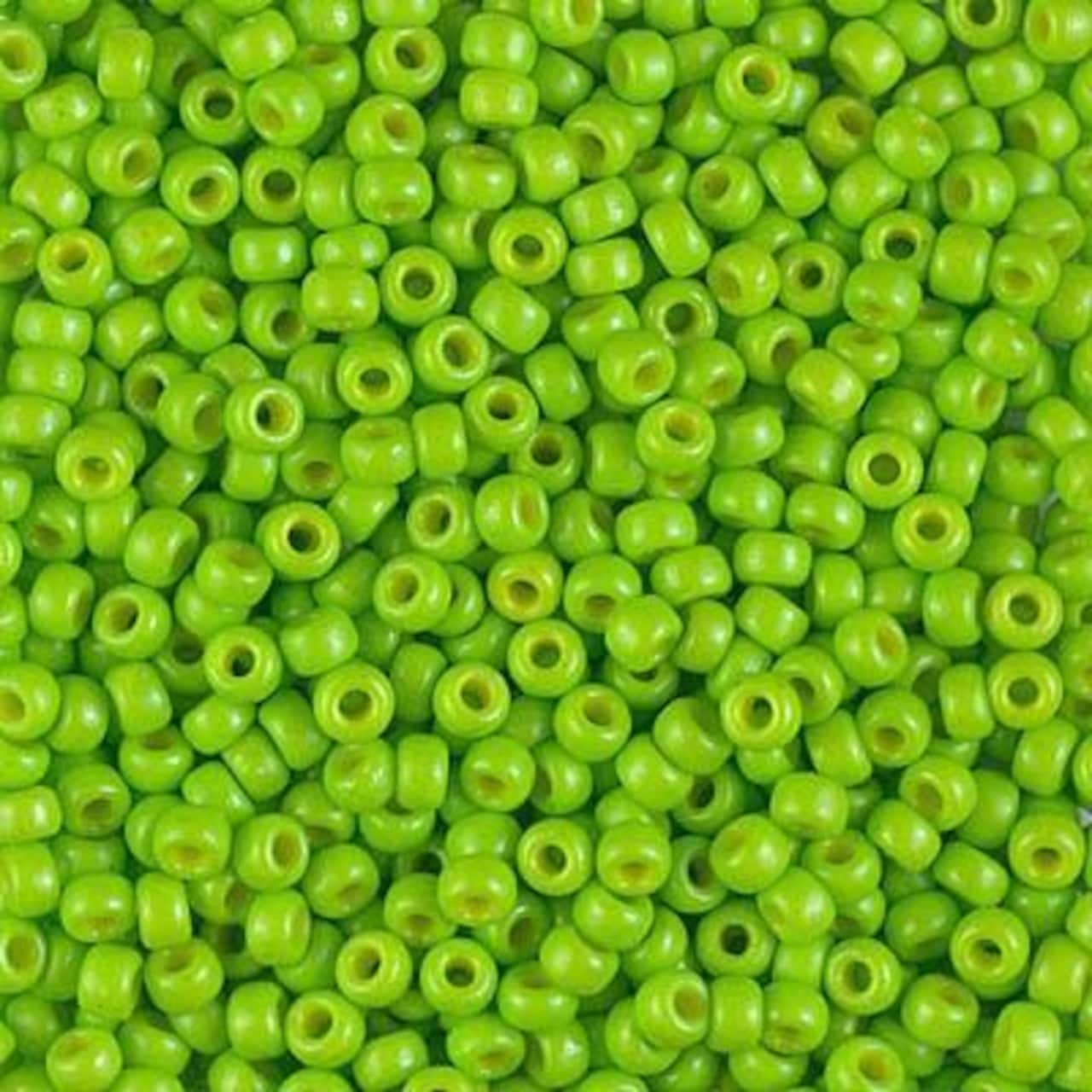 Miyuki rocailles 8-4471 Duracoat opaque kiwi 8/0 - 5 gram-Kralen-Kraaltjes van Renate