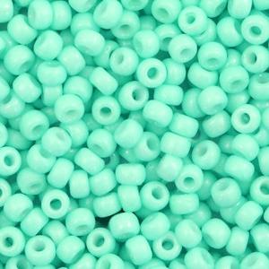 Miyuki rocailles 8/0 Duracoat opaque catalina green - 5 gram-Kraaltjes van Renate