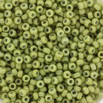 Miyuki rocailles 8-4473 duracoat opaque fennel 8/0 (3mm) - 5 gram-Kralen-Kraaltjes van Renate