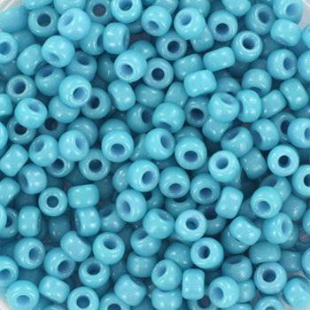 Miyuki rocailles 8/0 Duracoat opaque nile blue - 5 gram-Kraaltjes van Renate