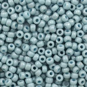 Miyuki rocailles 8/0 Duracoat opaque moody blue 8-4479-Kraaltjes van Renate