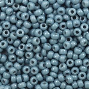 Miyuki rocailles 8/0 Duracoat opaque bayberry blue - 5 gram-Kraaltjes van Renate