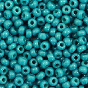 Miyuki rocailles 8/0 Duracoat opaque azure - 5 gram-Kraaltjes van Renate