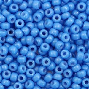 Miyuki rocailles 8/0 Duracoat opaque delphinium blue - 5 gram-Kraaltjes van Renate