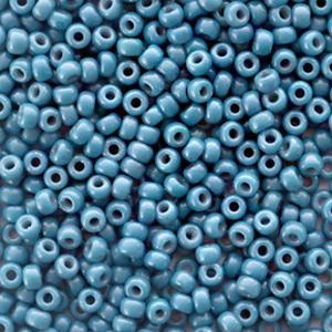 Miyuki rocailles 8/0 Duracoat opaque juniper berry blue 8-4485-Kraaltjes van Renate
