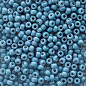 Miyuki rocailles 8/0 Duracoat opaque juniper berry blue 8-4485-Kraaltjes van Renate
