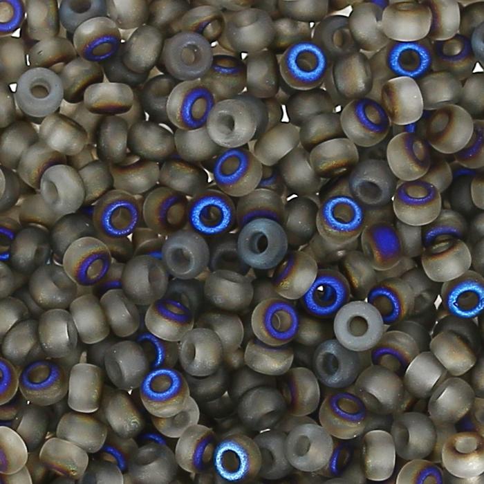 Miyuki rocailles 8/0 Azurro mat 8-4556-Kraaltjes van Renate