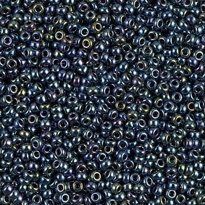 Miyuki rocailles 8-456 Metallic iris gunmetal 8/0 - 5 gram-Kralen-Kraaltjes van Renate