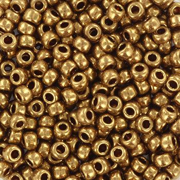 Miyuki rocailles 8-457L metallic light bronze 8/0 - 5 gram-Kralen-Kraaltjes van Renate