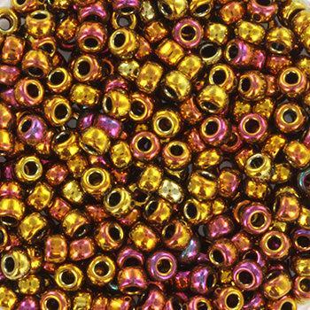 Miyuki rocailles 8-462 metallic iris gold 8/0 (3mm) - 5 gram-Kralen-Kraaltjes van Renate