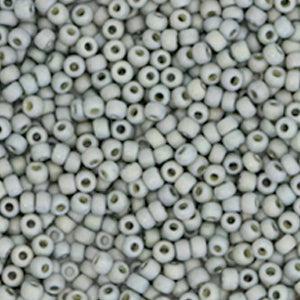 Miyuki rocailles 8-4705 opaque glazed frosted rainbow grey 8/0 (3mm) - 5 gram-Kralen-Kraaltjes van Renate