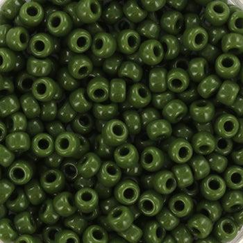 Miyuki rocailles 8-501 Opaque avocado 8/0 - 5 gram-Kralen-Kraaltjes van Renate