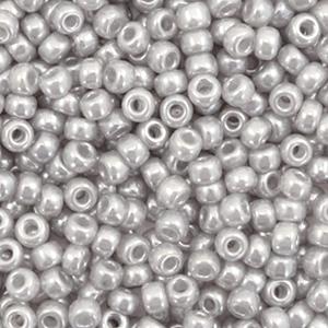 Miyuki rocailles 8/0 Ceylon silver gray - 5 gram-Kraaltjes van Renate