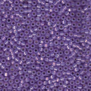 Miyuki rocailles 8/0 Dyed lilac silverlined AB - 5 gram-Kralen-Kraaltjes van Renate