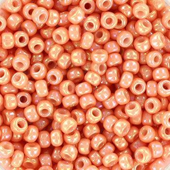 Miyuki rocailles 8/0 Opaque luster tea rose - 5 gram-Kralen-Kraaltjes van Renate