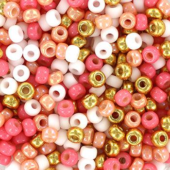 Miyuki rocailles 8/0 Mix holiday pink - 5 gram-Kralen-Kraaltjes van Renate