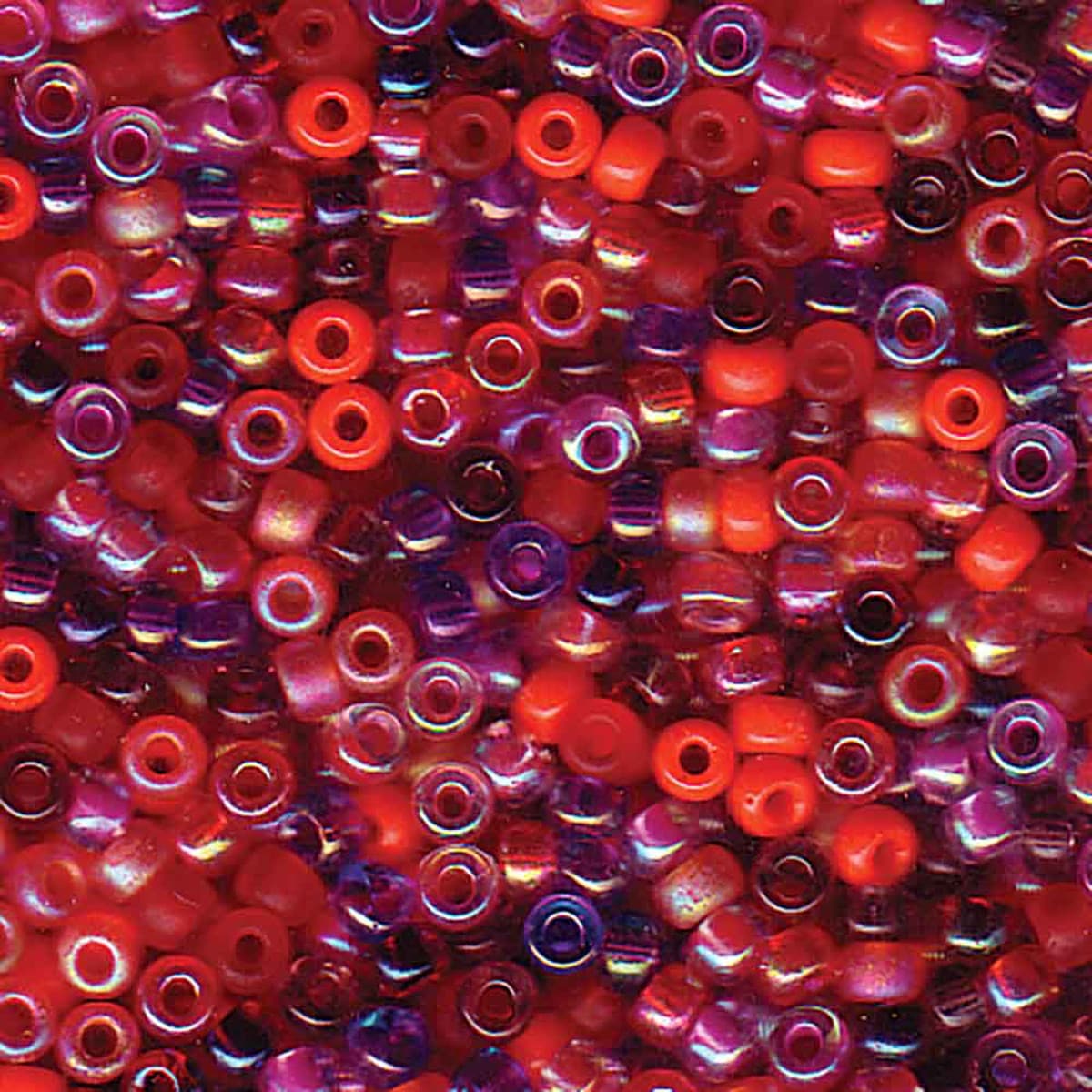 Miyuki rocailles 8-mix10 melon berry 8/0 (3mm) - 5 gram-Kralen-Kraaltjes van Renate