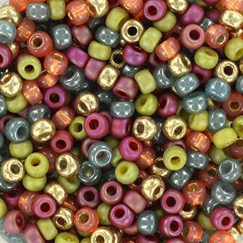 Miyuki rocailles 8-mix117 elegant fall 8/0 (3mm) - 5 gram-Kralen-Kraaltjes van Renate