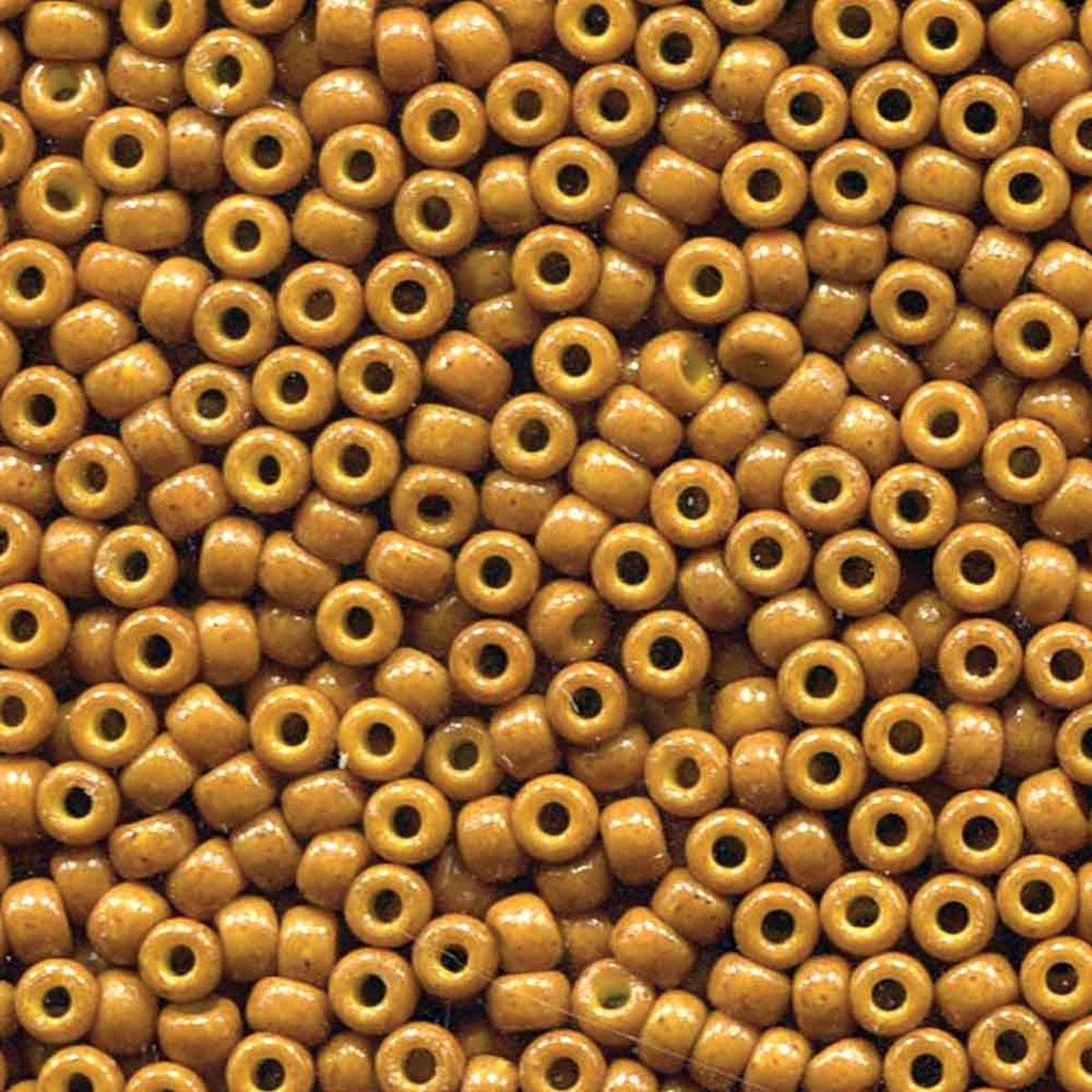 Miyuki rocailles 8/0 (3mm) duracoat opaque dyed yellow 8-4460 - 5 gram-Kralen-Kraaltjes van Renate