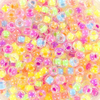 Miyuki rocailles 8/0 Mix neon party - 5 gram-Kralen-Kraaltjes van Renate