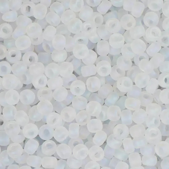 Miyuki rocailles 8/0 Transparant matte crystal AB - 5 gram-Kralen-Kraaltjes van Renate