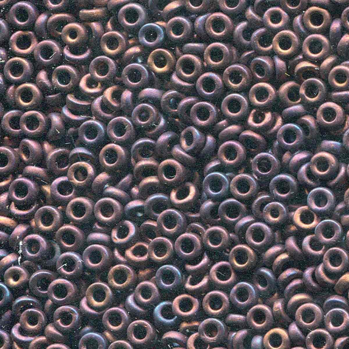 Miyuki spacer 3x1,3mm metallic dark rasp iris 2500 - 5 gram-Kralen-Kraaltjes van Renate