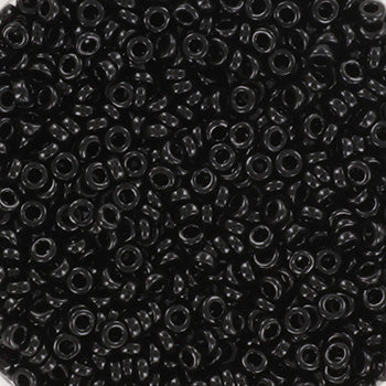 Miyuki spacer 401 2,2x1mm Opaque black 401 - 5 gram-Kralen-Kraaltjes van Renate