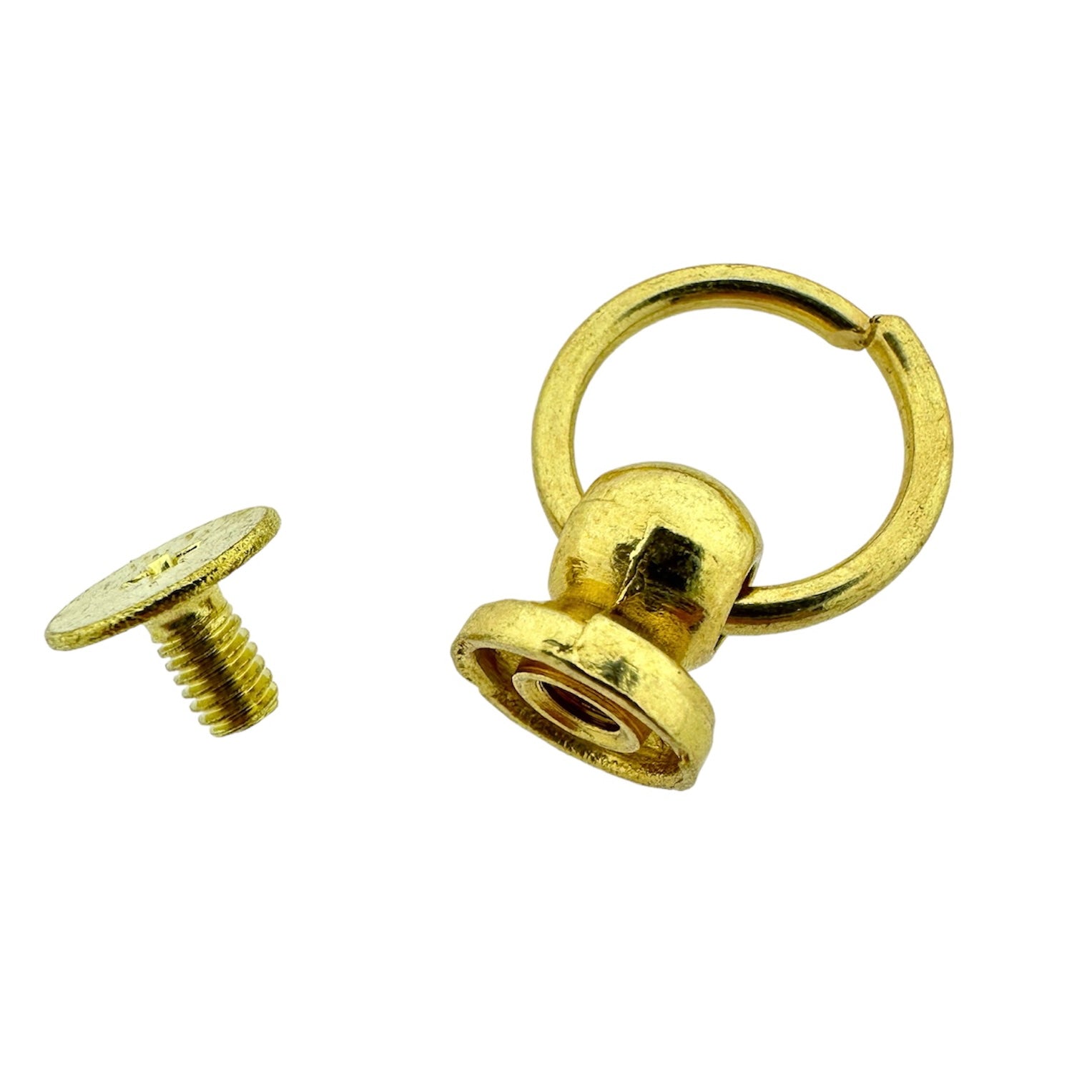 Ball studs Klinknagels Goudkleurig 19mm-sluitingen-Kraaltjes van Renate