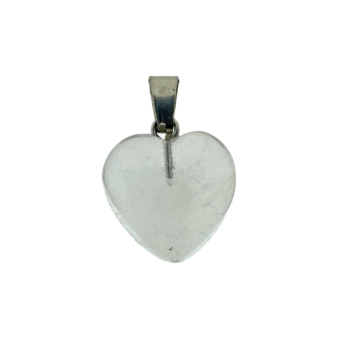 Natuursteen Heart 18x15mm Transparant-bedels-Kraaltjes van Renate