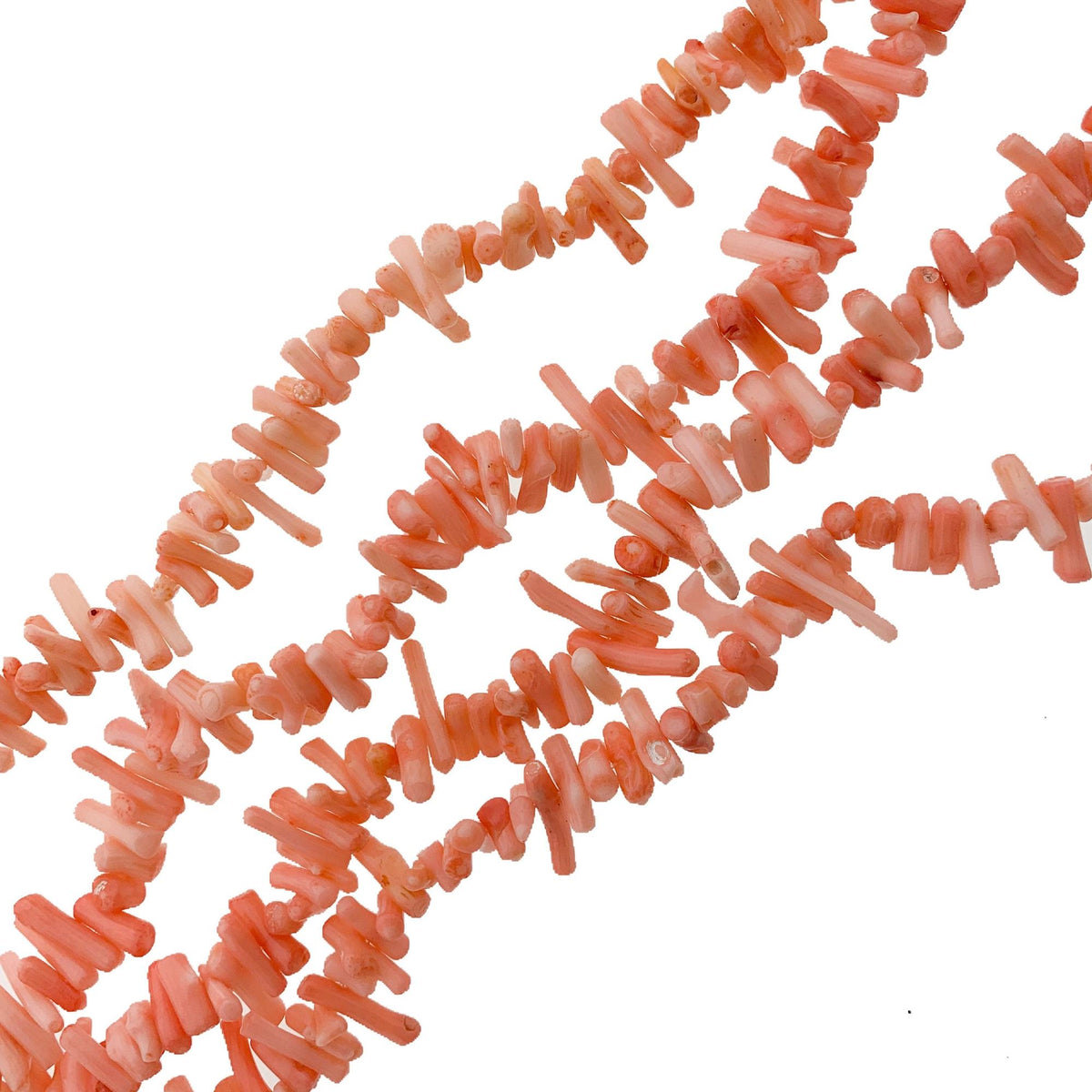 Natuursteen chips Koraal zalm 5-8mm - ± 13cm-Kraaltjes van Renate