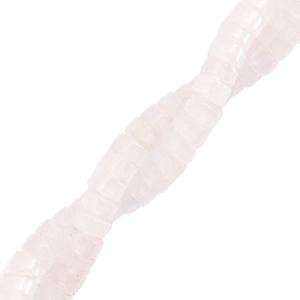 Natuursteen disc rond plat Light rose alabaster 4mm - 5 stuks-Kraaltjes van Renate
