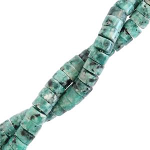 Natuursteen disc rond plat Marble reef green 4mm - 5 stuks-Kraaltjes van Renate
