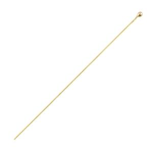Nietstiften bolletje Goud DQ 50mm - 10 stuks-Kraaltjes van Renate