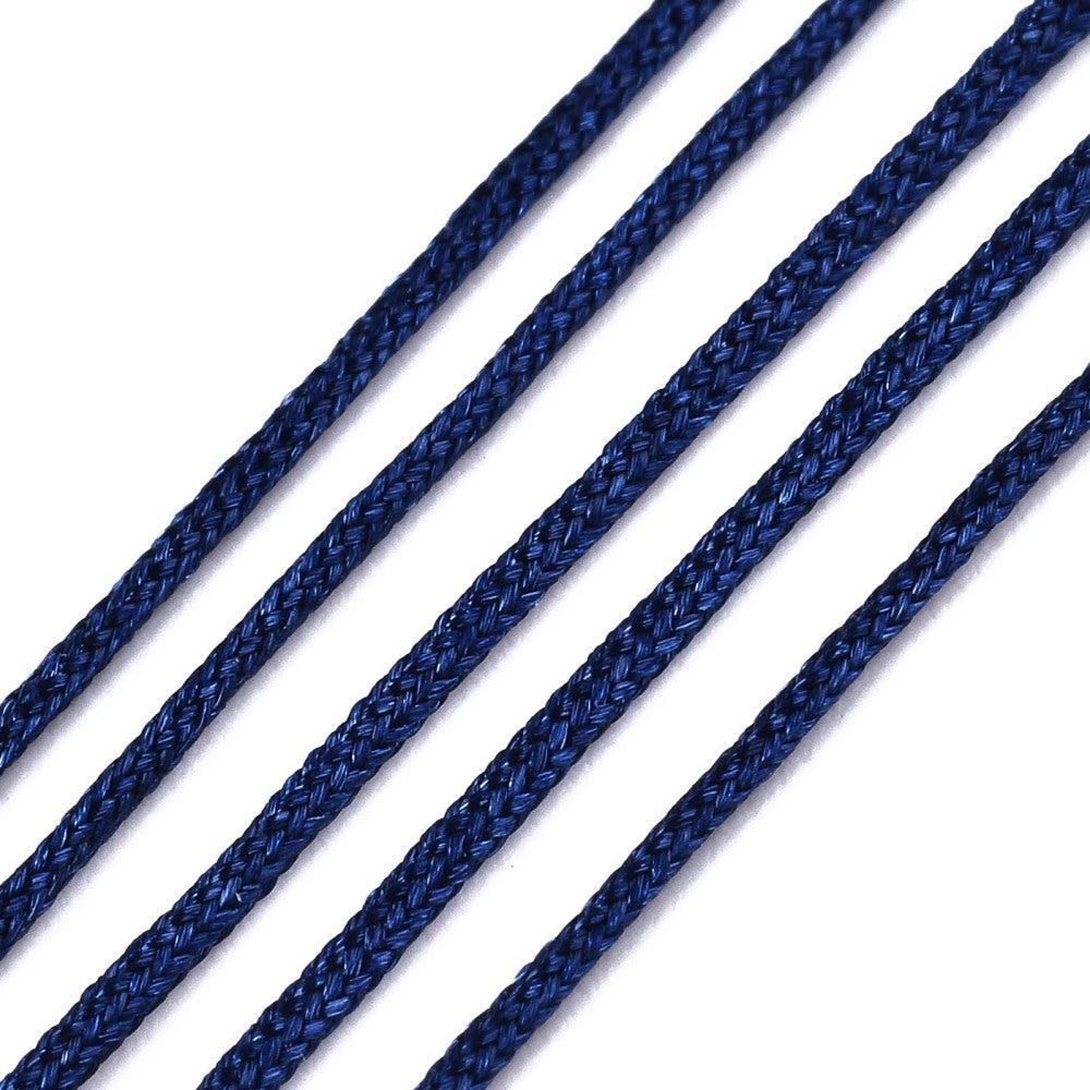 Nylon Koord Donker Blauw 0.8mm - vanaf 5 meter-Koord-Kraaltjes van Renate