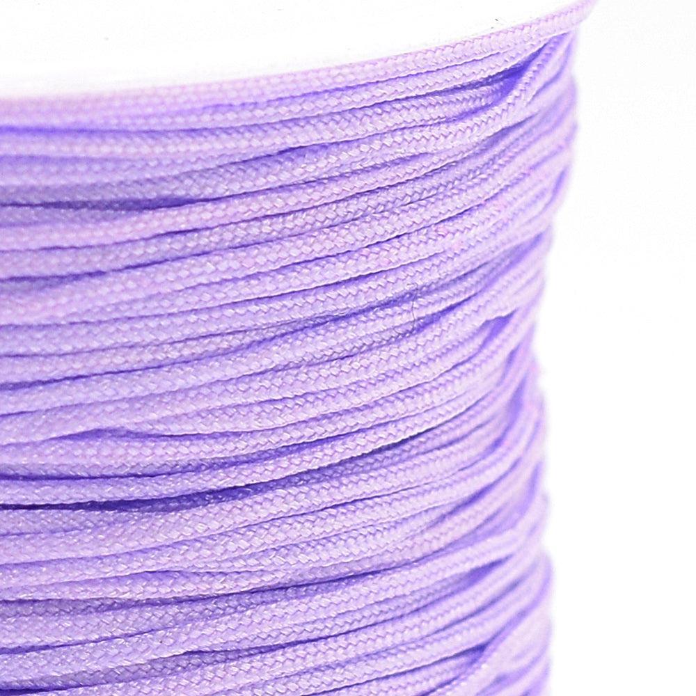 Nylon Koord Lila Paars 0.8mm - vanaf 5 meter-Koord-Kraaltjes van Renate