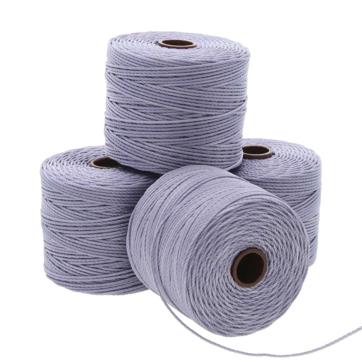 Nylon S-Lon draad Lavender Tex210 0,5mm - 70 meter-koord-Kraaltjes van Renate