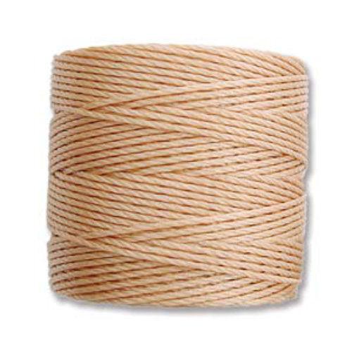 Nylon S-Lon draad Tex210 LT copper 0,5mm - 70 meter-Kraaltjes van Renate