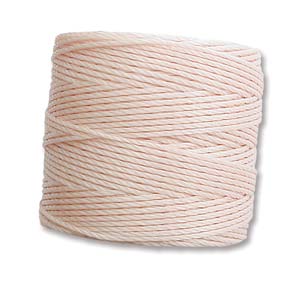 Nylon S-Lon draad Tex210 beige 0,5mm - 70 meter-Kraaltjes van Renate