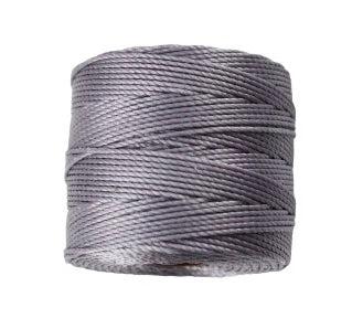 Nylon S-Lon draad Tex210 grey 0,5mm - 70 meter-Kraaltjes van Renate